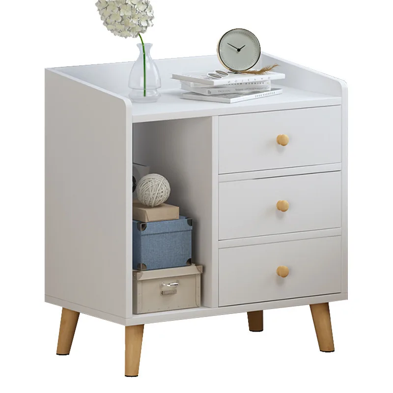 

Nordic bedside table simple storage locker simple modern small mini bedside