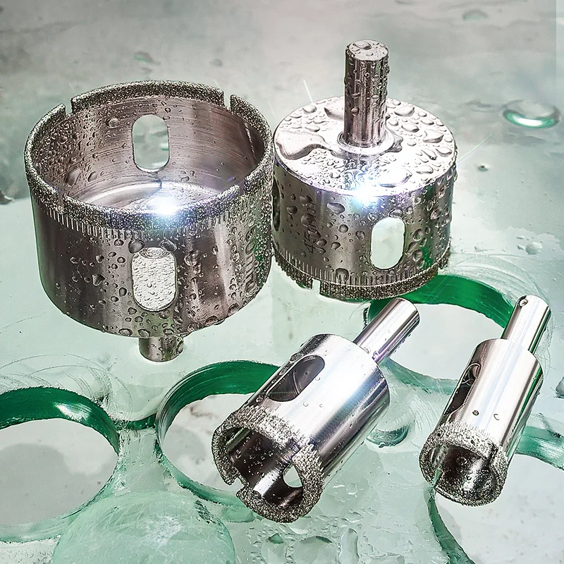 Niu shark 3-120mm diamant beschichteter hss bohrer set fliesen marmor glas keramik lochs äge offene bohrer diamant kern bohrer