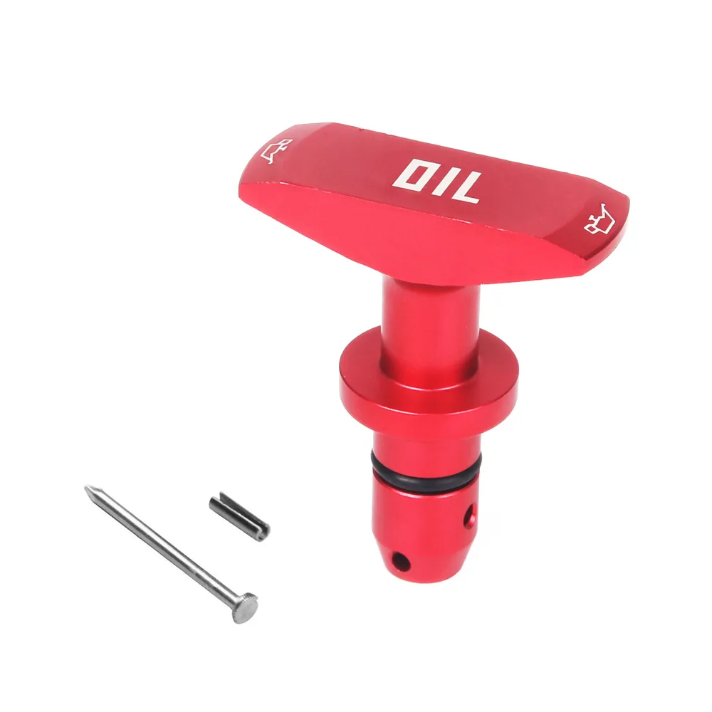 

Engine Maintenance Oil Dipstick Handle Aluminum Alloy Engine Oil Caliper Handle Gold Easy To Use Wear-resistant