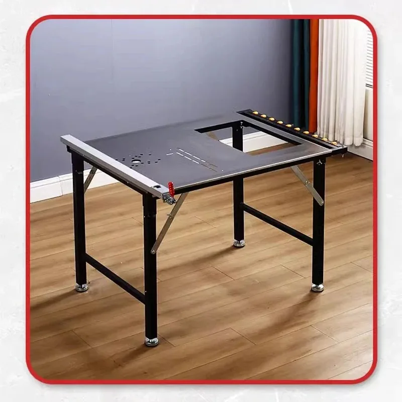 Small Portable Panel Saw Woodworking Workbench Multifunctional Dust-free Electric Cutting Saw