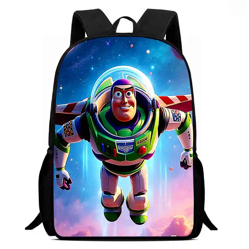 

Школьный рюкзак Disney Mochila, школьные сумки с рисунком Buzz Lightye для девочек и мальчиков, прочные и легкие детские сумки для детского сада