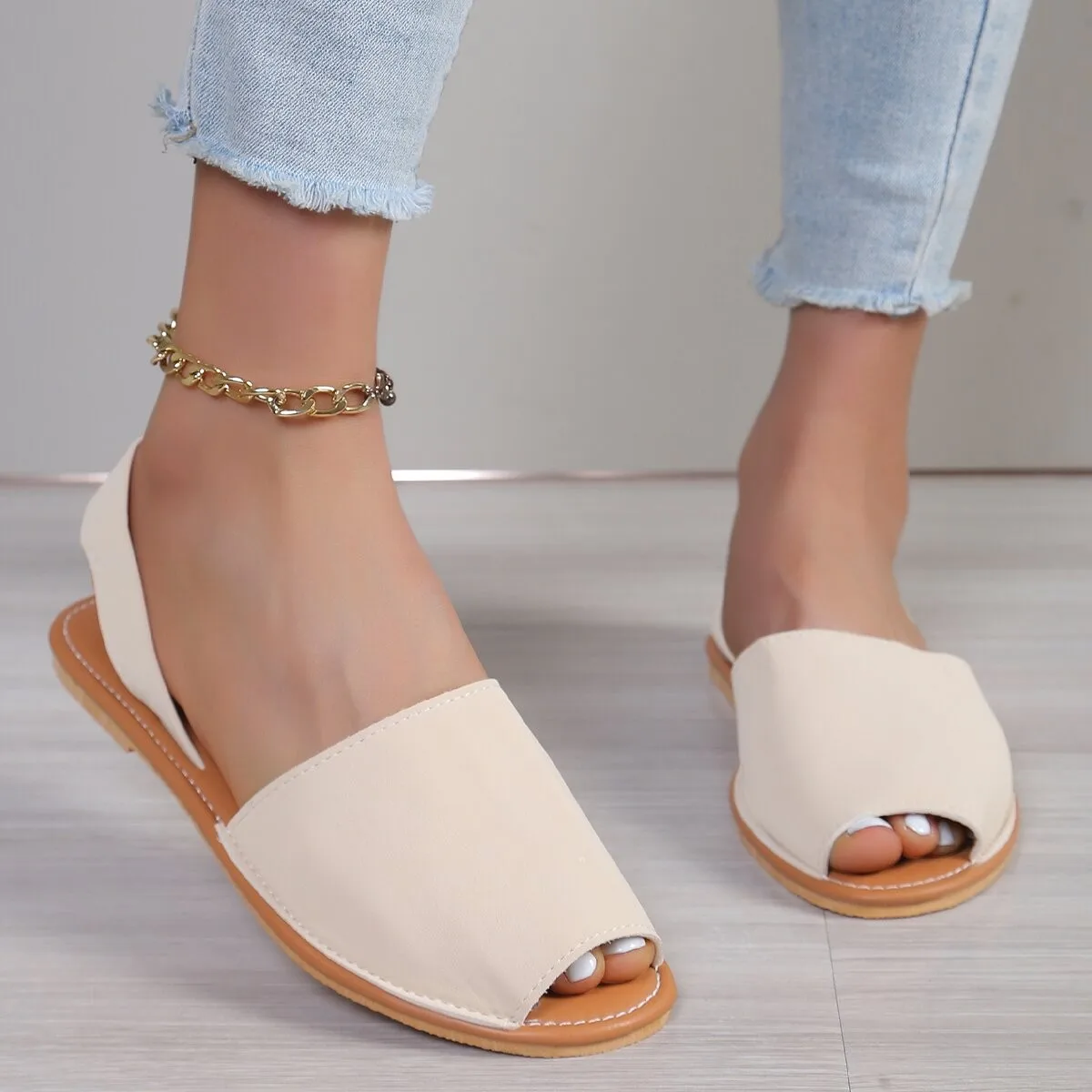 Summer Women Wedge Sandals Premium Orthopedic Open Toe Sandals Vintage Anti-slip Leather Casual Female Platform Retro Shoes