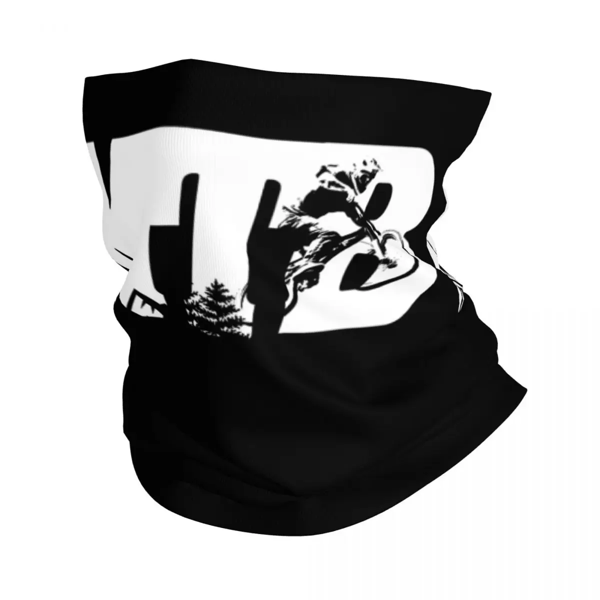 Pengendara sepeda MTB Bandana Neck Gaiter Print Wrap syal multifungsi Balaclava olahraga luar ruangan untuk pria wanita dewasa bernapas