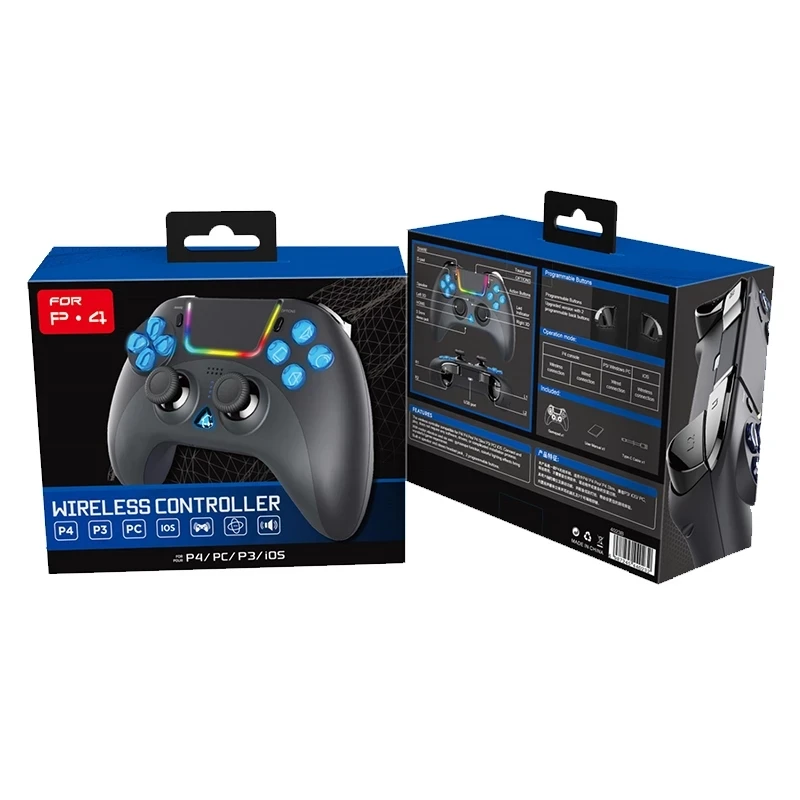 2022ใหม่ Ipega 4023บลูทูธ Gamepad เกมคอนโทรลเลอร์ทัชแพดไร้สายจอยสติ๊กสำหรับ PS4 PS3 IOS MFi เกมโทรศัพท์ Android PC