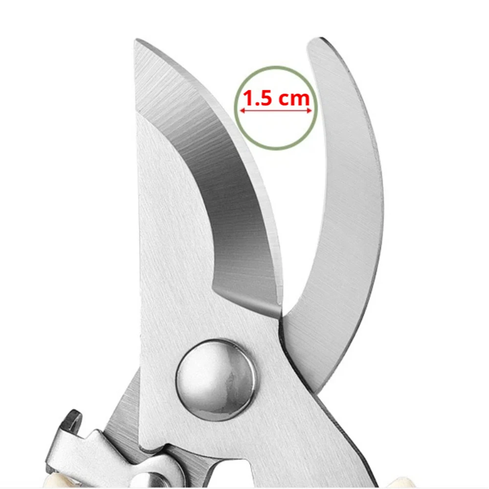 전문가용 가지치기 가위 스테인리스 다기능 가위 과일 따기 꽃 정원 가위