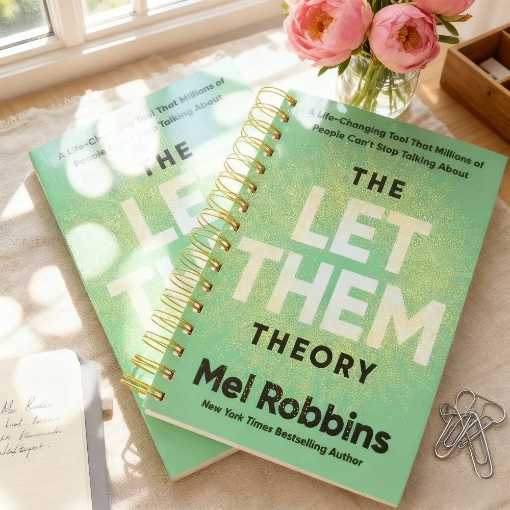 

Ежедневник «Попустите их теории» на 1 год — еженедельный и ежемесячный вид со спиральной переплете, обложка с узором в зеленую точку, инструменты для изменения жизни для взрослых