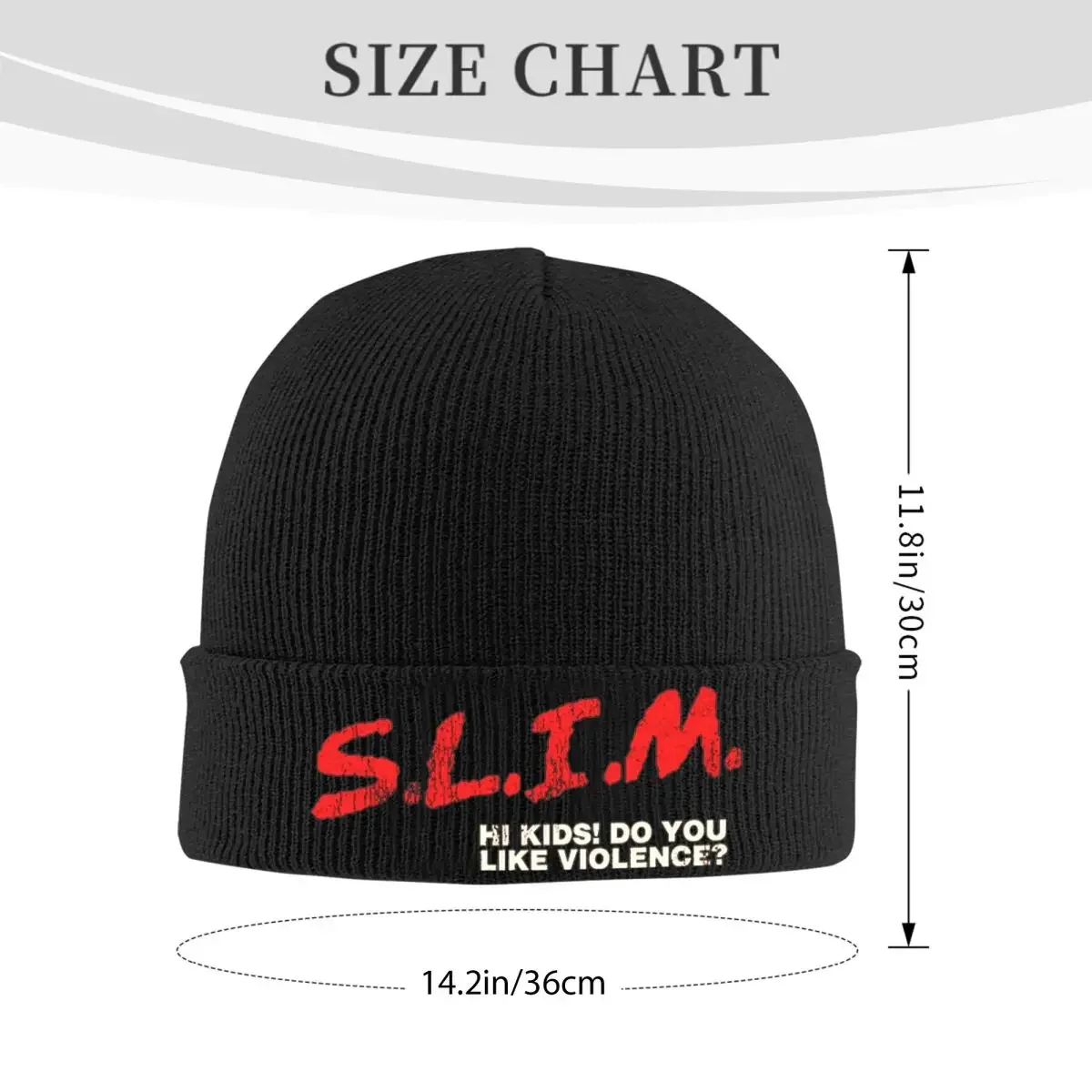 The Death Of Slim Shady Beanie Hats evil lyrics eminem Funny Caps Unisex Outdoor Knitted Hat Spring Design Elastic Beanie Hat