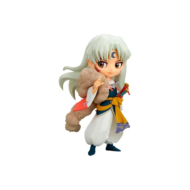 BANPRESTO Sesshomaru Glasses Factory Q Posket Inuyasha Style B Chibi Figures