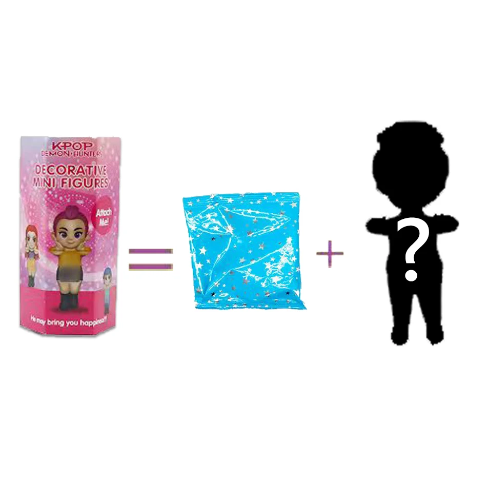 2026 Hot Anime KPop Devil Hunter Doll Vinyl Toy Rumi Mira Zoi Character Blind Box Figurine Doll Mini Decor Model Toys Girl Gifts