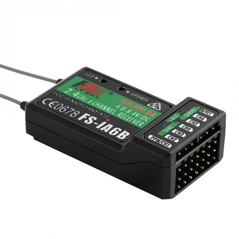 FLYSKY FS-i6X I6X AFHDS 2A RC Transmitter with X6B IA6B IA10B Receiver 10CH 2.4GHz for Aairplane Helicopter FPV Racing Drones