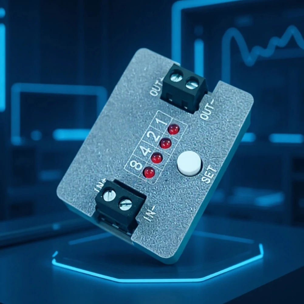 A99E-Car Modification Vibration Alarm Module Adjustable Shuts Off Time 0-15 Minutes DIY Output Module