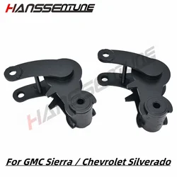 Suspension Rear Shackle Lift Kit 2WD 4WD For GMC Sierra Chevrolet Silverado 2006 - 2022