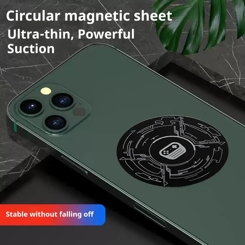 Magnetic Heat Dissipation Patch Radiator Strong Magnetic Suction Plate Spring Steel Mount for Phone Case And Tablet
