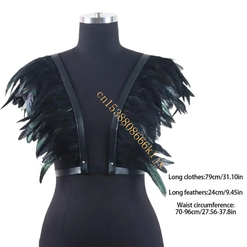 شال شال في العصور الوسطى كتف التفاف القوطية القوطية تجاهل زي هالوين كوزبلاي للبالغين نساء الرجال 066C #6