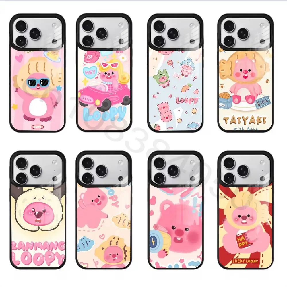 

L-Loopy For iPhone 17,16,15,14,13,12,11,Pro,Max,Plus,Mini,SE4,E Magnetic For Magsafe Wireless Phone Case