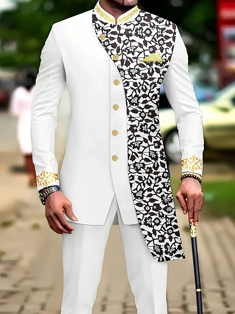 

Мужской повседневный костюм-двойка с длинными рукавами