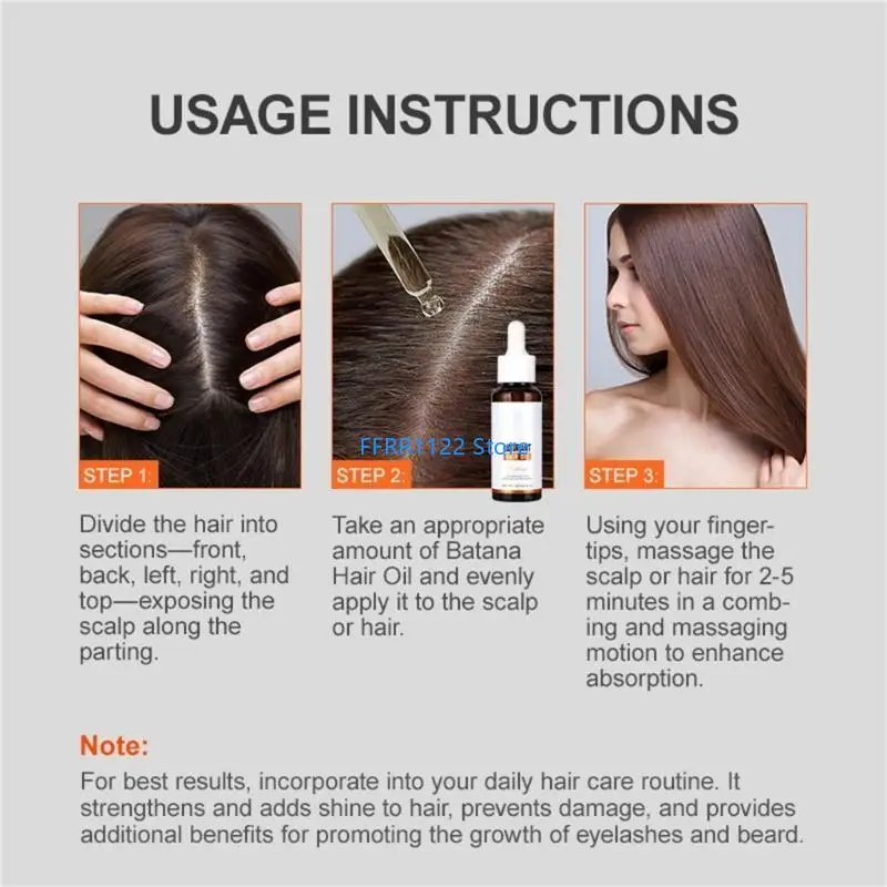 

Y1UF Nourishing Hair Oil for Hair Growth Hair Loss Treatments for All Hair Types