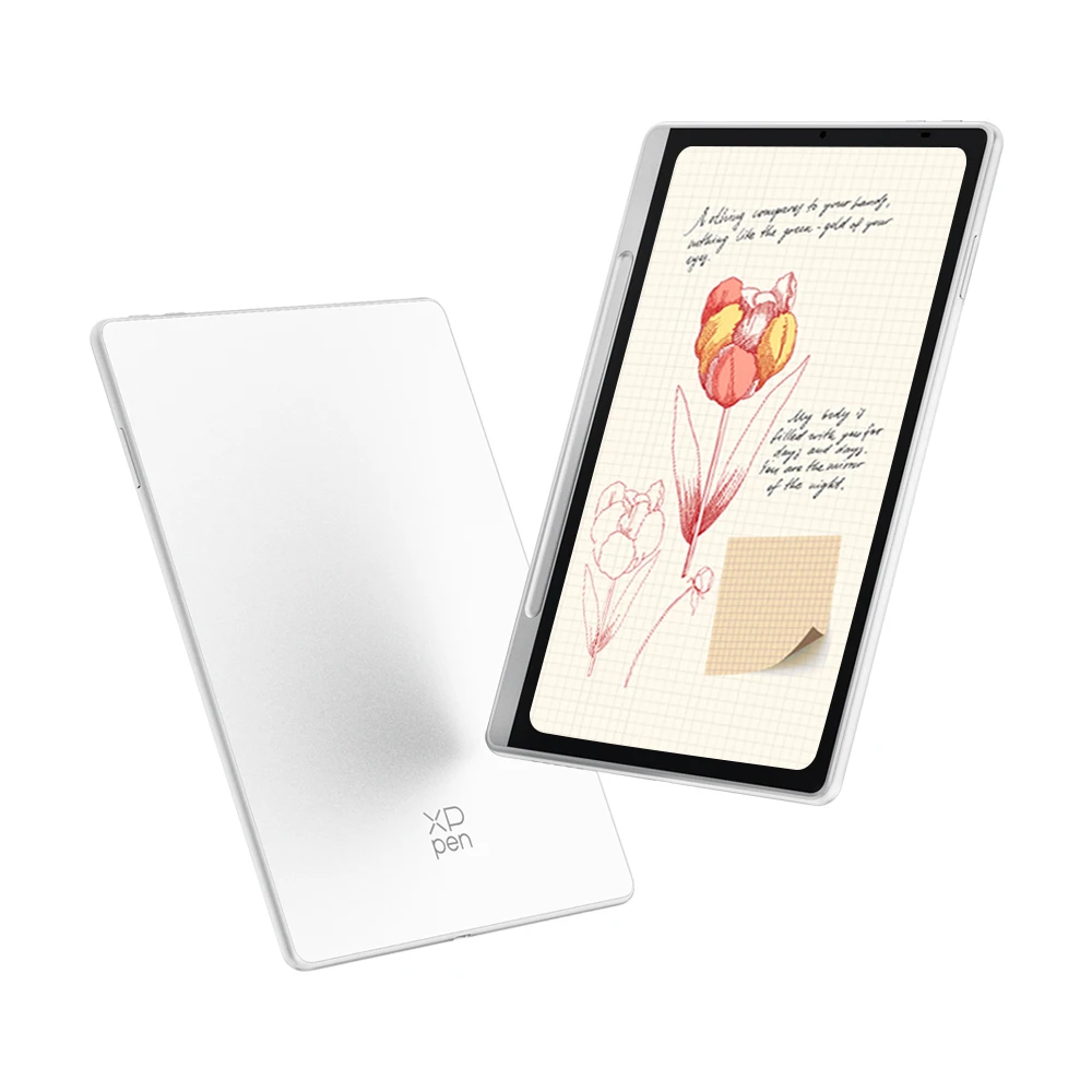 XPPen Magic Notizblock Android 14 Weiß Grafiktablett Business Digitales Schreib-Notebook 3-in-1 Farbiger E-Ink-Reader