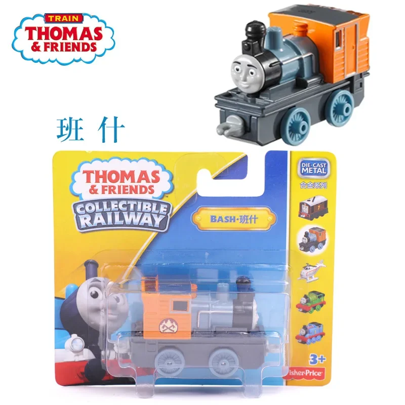 Original Mattel Thomas and Friends Car Track Master Diecast Train Engines Edward Peacy Alloy Vehicle Toys for Boy Birthday Gift