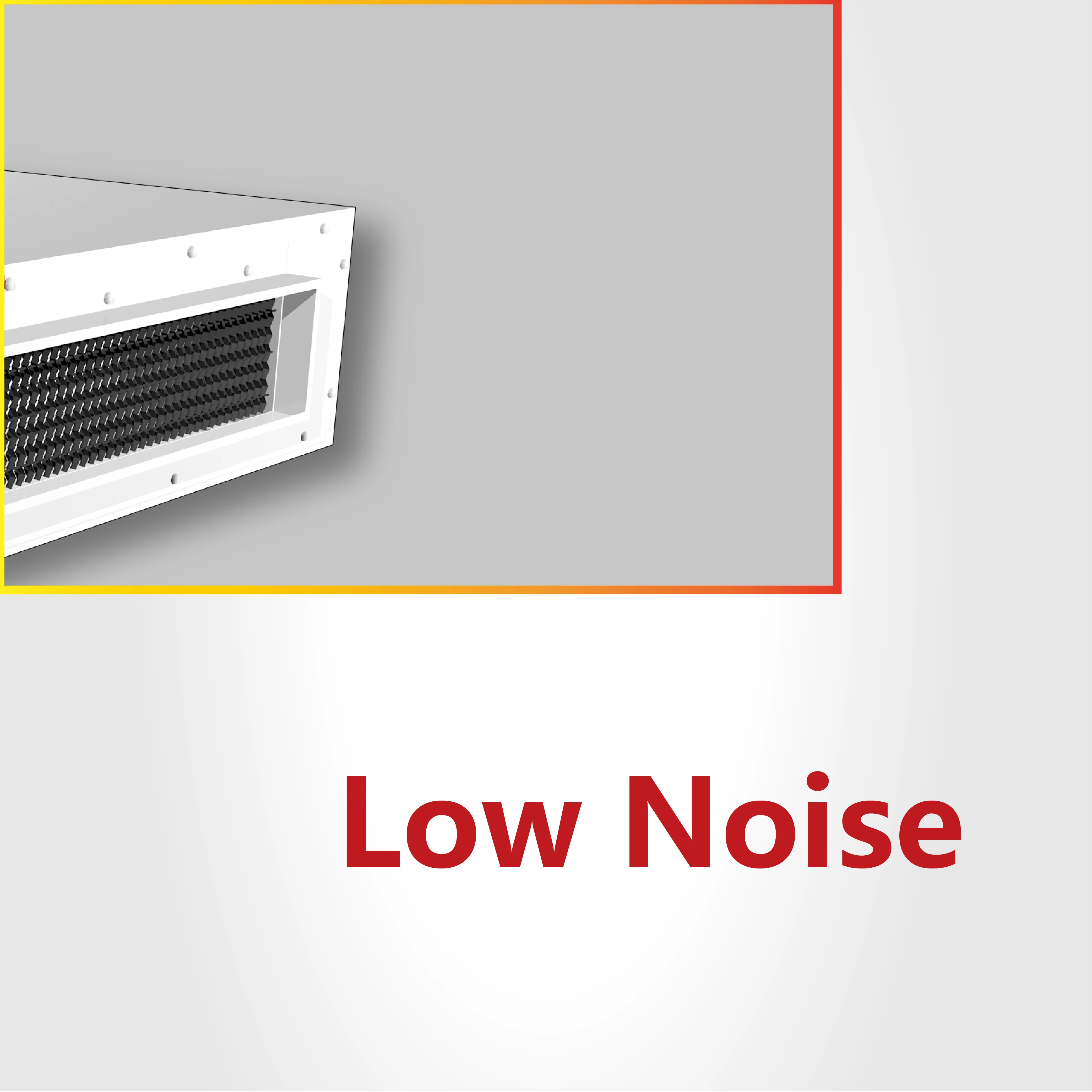 Fan Coil Unit Deckenkassette mit verdecktem Kanal