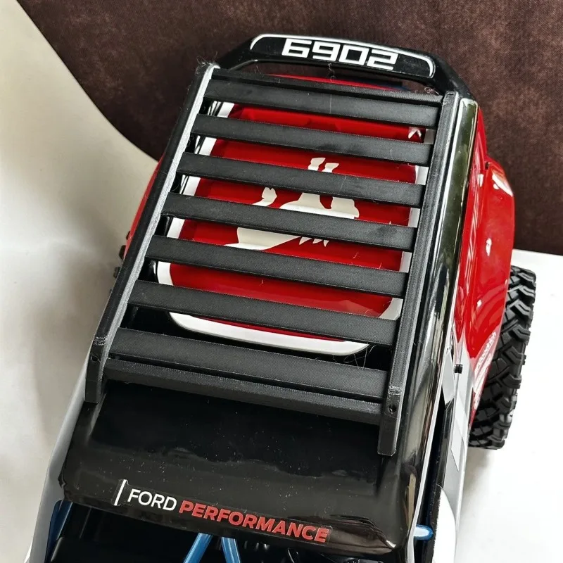 MJX H8P 1/8 RC Car Roll Cage & Roof Luggage Rack Stylish Upgrade Parts Exterior Decor Modified Accessories for Rc Crawler Model