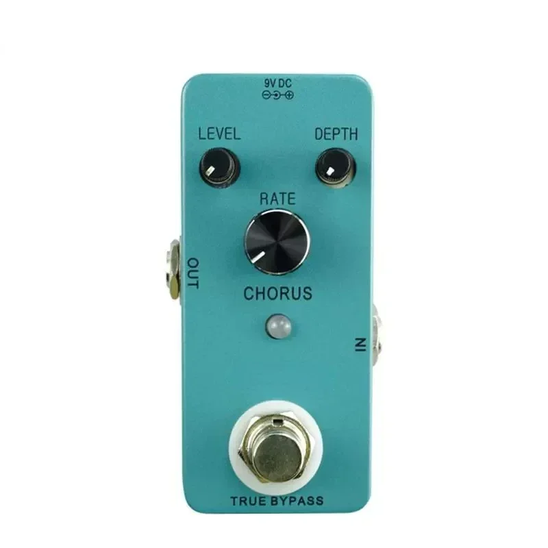 Electric Guitar Monolithic Effects 9-Speed Excitation Distortion Overload Reverb Delay Fader Chorus Compression