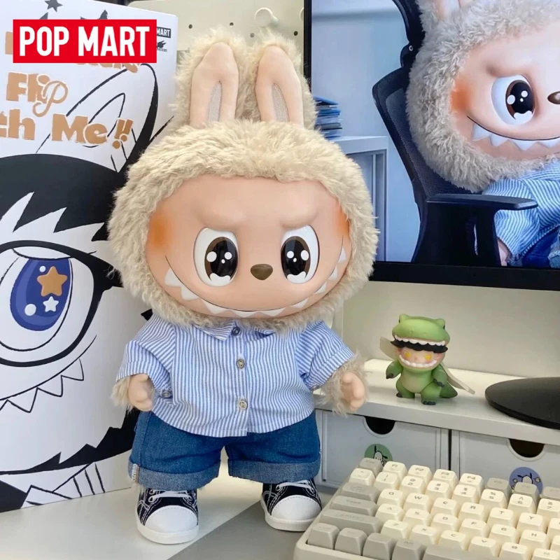 

Оригинальная плюшевая игрушка POPMART LABUBU THE MONSTERS FLIP WITH ME, летняя серия, для детей, любимая семейная игрушка, большие куклы