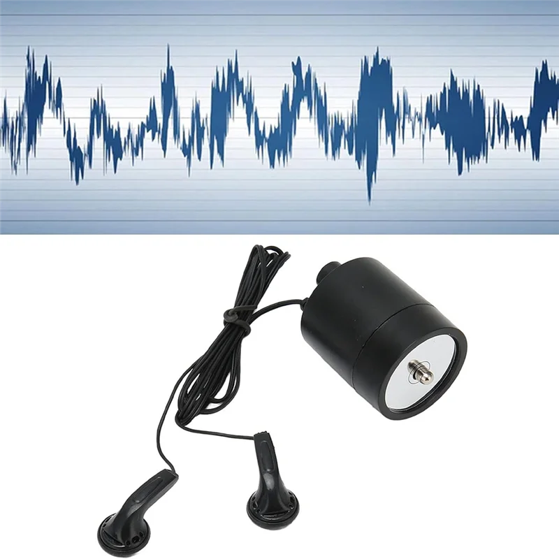 B92B-Water Leak Detector Small Sound Collection Detector Sound Amplifier,Water Leakage Detection