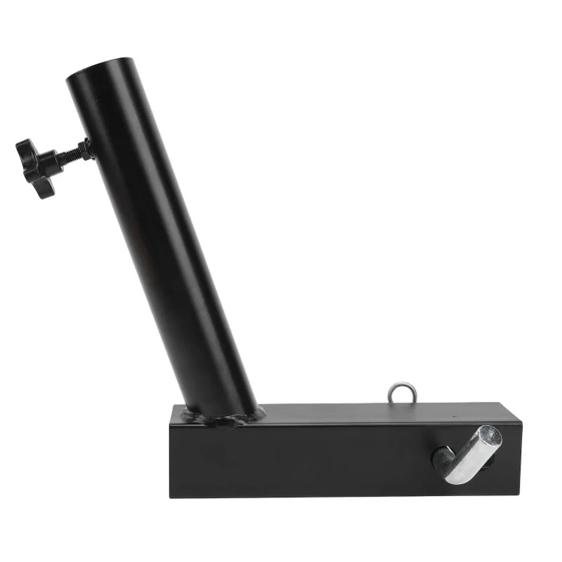Hitch Flag Pole Holder Angled Heavy Duty for Trailer Truck RV 2000-2025 - Universal 2 Inch Hitch Receiver Flagpole Mount