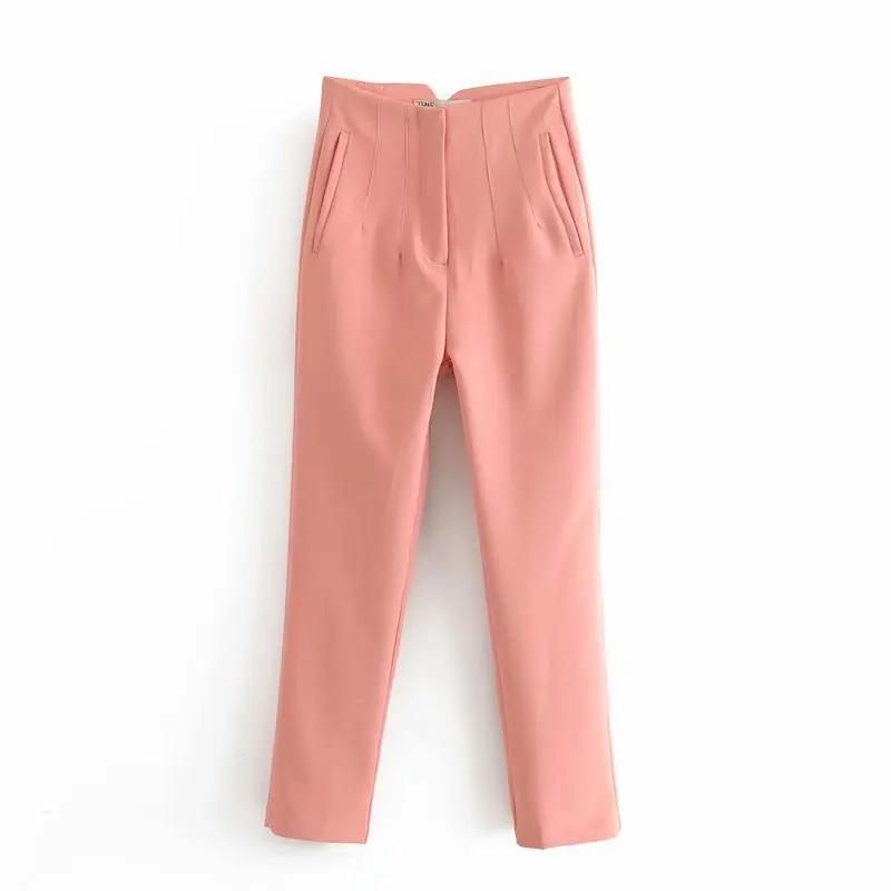 Autumn New Women's Clothing High Waist Solid Color Multi-color Thin Suit Pants Casual Pants Women's