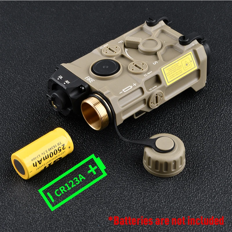 WADSN EOTEC Nylon OGL Tactical Weapon Flashlight Only White Light Hunting Rifle Gun Airsoft Accessory Fit 20mm Picatinny Rail