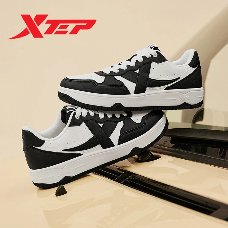 Xtep Alfalfa white 3.0 Skateboarding Shoes For Men 2024 Autumn  SkateShoes Durability Fashion Outdoor Shoes 876319310023