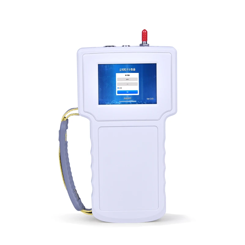 

Electronic Handheld Dust Particle Counter for Air Purifier Effect Verification With Audit Trail Function