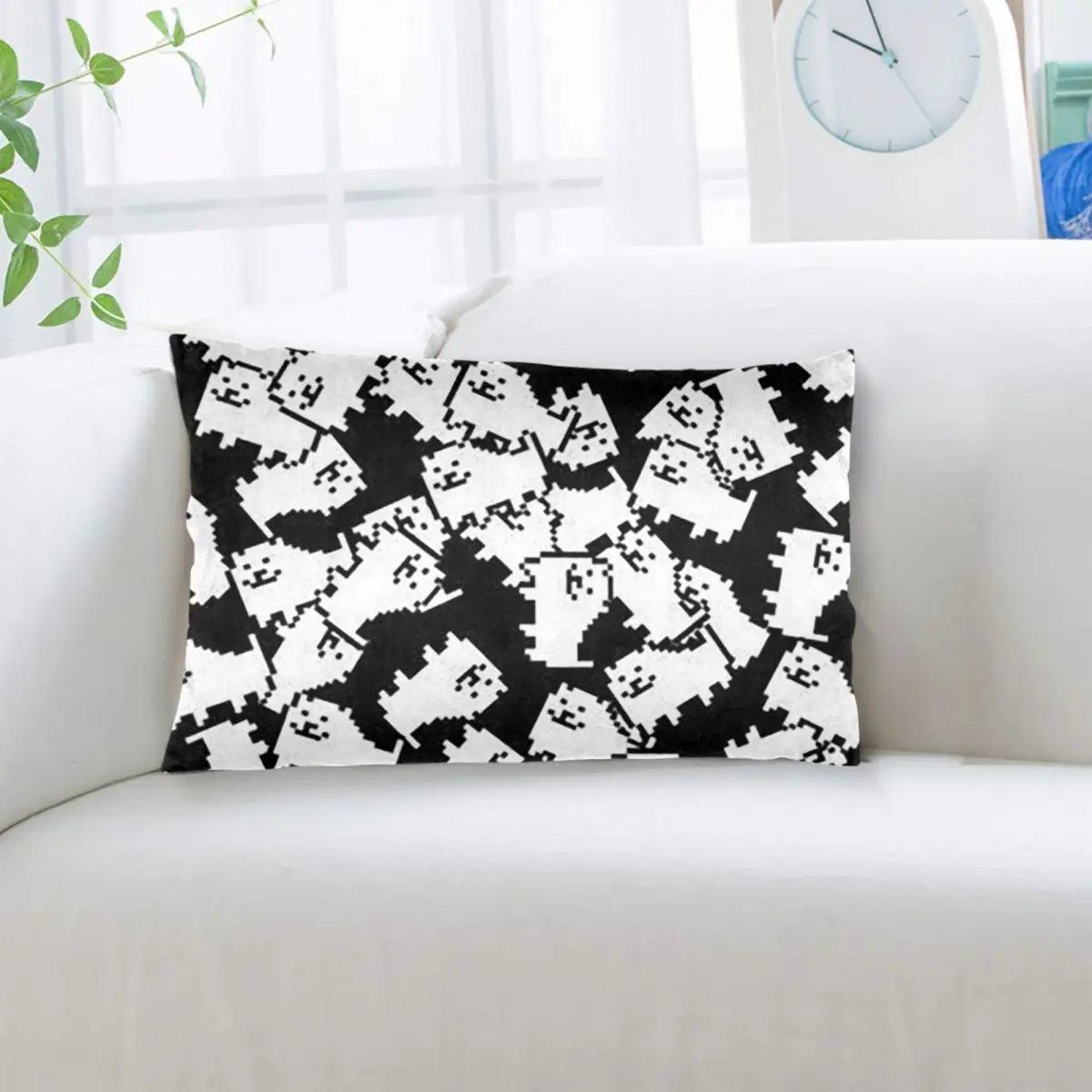 Undertale Annoying Dog Video Game Cute Rectangle Pillowcase Cushion Cover Decorative Bedroom Bed Home Comfort Throw Pillow