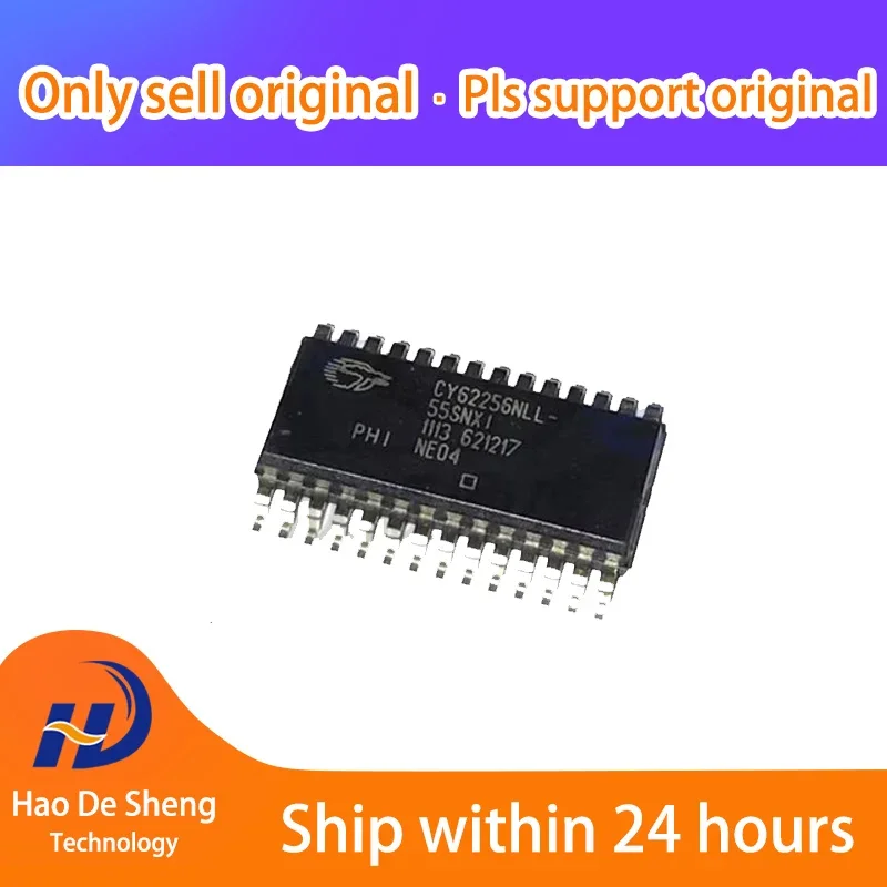 

10PCS/LOT CY62256NLL-55SNXI CY62256 SOP28 New Original in Stock