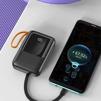 10000mAh Mini Power Bank Station Mobile Phone Charger 22.5W Fast Charging Powerbank for iPhone 16 X Xiaomi Samsung Spare Battery