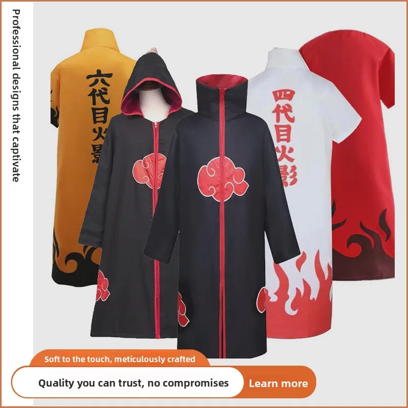 

Костюм для косплея на Хэллоуин: Красный плащ с капюшоном в стиле организации Red Cloud Mist / Shadow Clansman, аниме-персонаж, женский традиционный наряд.