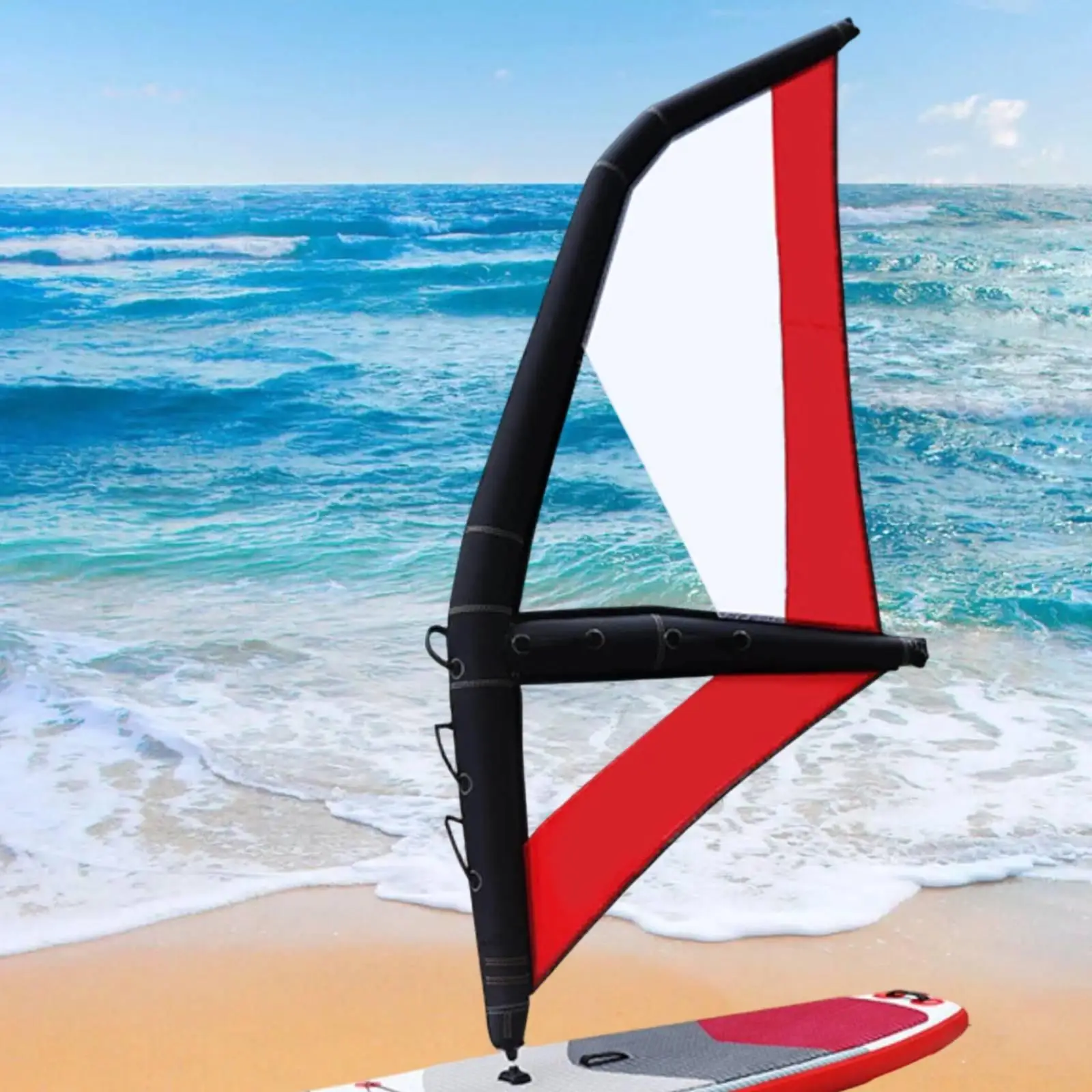 Inflatable Windsurf Sail Light Durable Oxford PVC for Kite Surf Paddle Board Inflatable Stand Up Paddleboarding