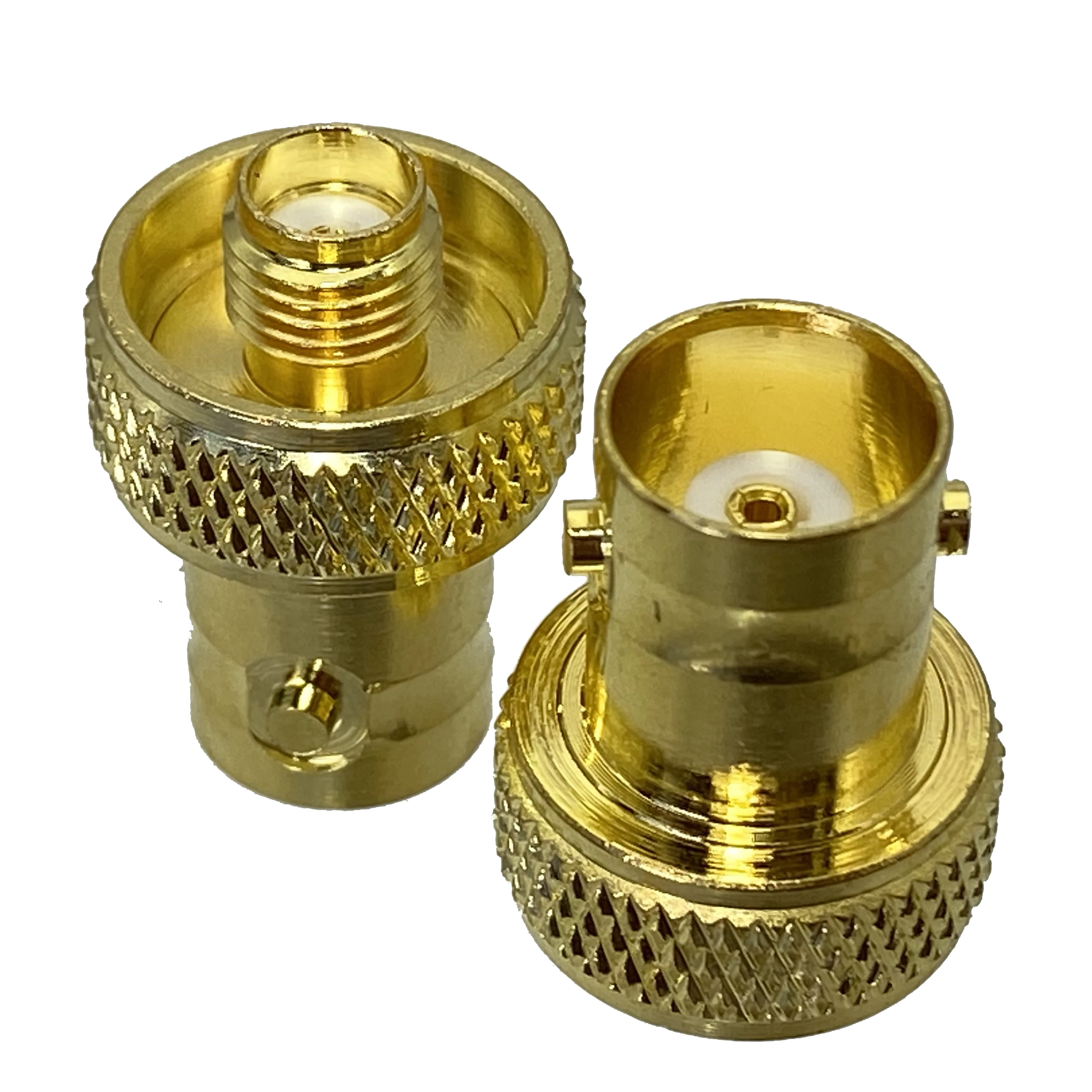 SMA Female to BNC Female Jack Convert Adapter Connector Gold Plated for Two Way Radio Antenna Adapter