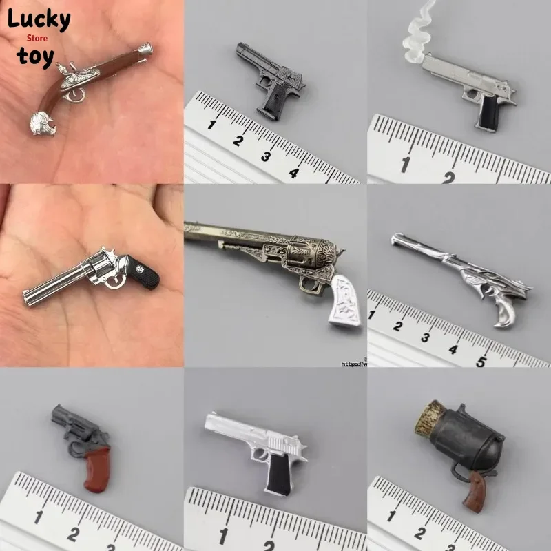 M1911 1/12 Scale Soldier Pvc Mini Revolver Desert Eagle Gun Model for 6''  Action Figure Weapon Accessories Cannot Be Fired