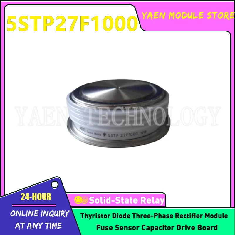 

5STP04X5200 5STP27F1000 5STF15F2040 5STF05D2625 5STF05T2625 DCR3030V42 DCR3790B42 DCR1850L52 DCR2040L42 Тиристорный модуль