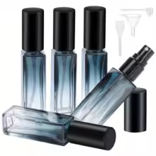 perfume spray bottles Refillable glass atomizers For travel