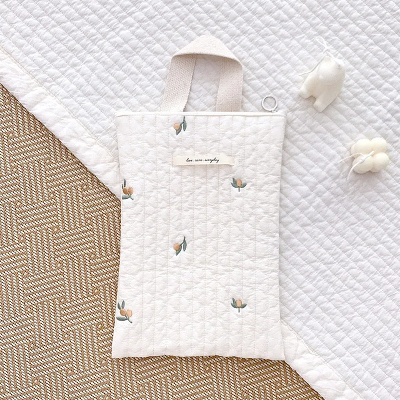 Gesteppte Mama-Tasche, Windel-Wickeltasche, Baby-Sachen-Organizer, Mini-Handtaschen, Caddy-Aufbewahrungstasche für Mama, niedlicher Bär, Babyzubehör