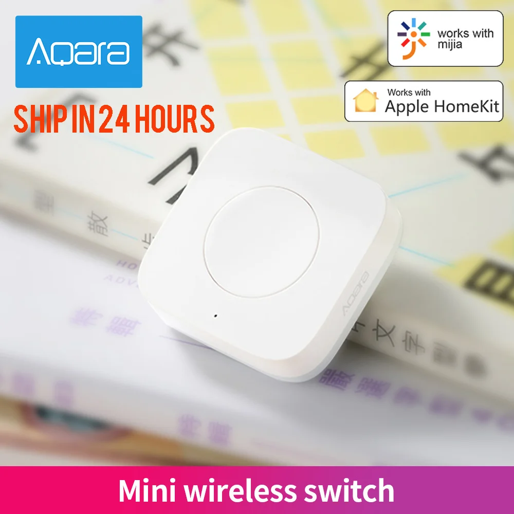 Aqara Smart Wireless Switch Smart Remote One Key Control Intelligent Application Home Security APP Control Work with Homekit