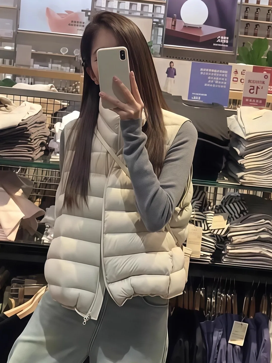 Women's down Vest 2025 Autumn Winter New Fashion Stand Collar Lightweight Warm Duck Feather Thermal Shoulder Pad Jacket Top
