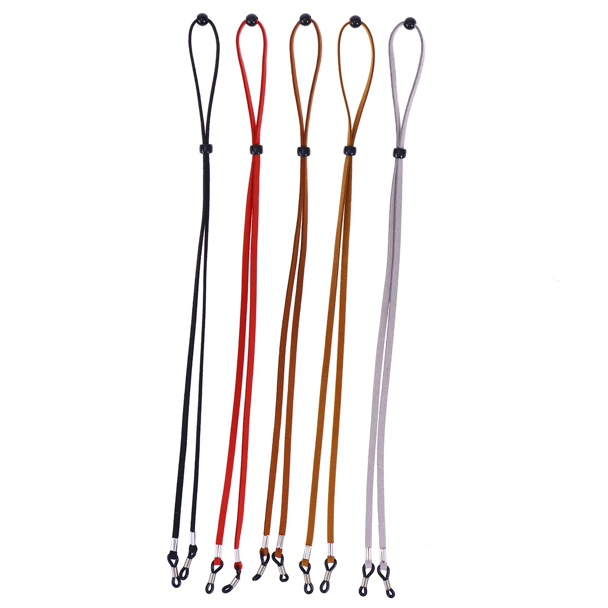 

5pcs Anti-slipGlassesRopeEyewearRetainerMulticolorSunglassesCordDurableAdjustableFitsMostFramesPrescriptionReading
