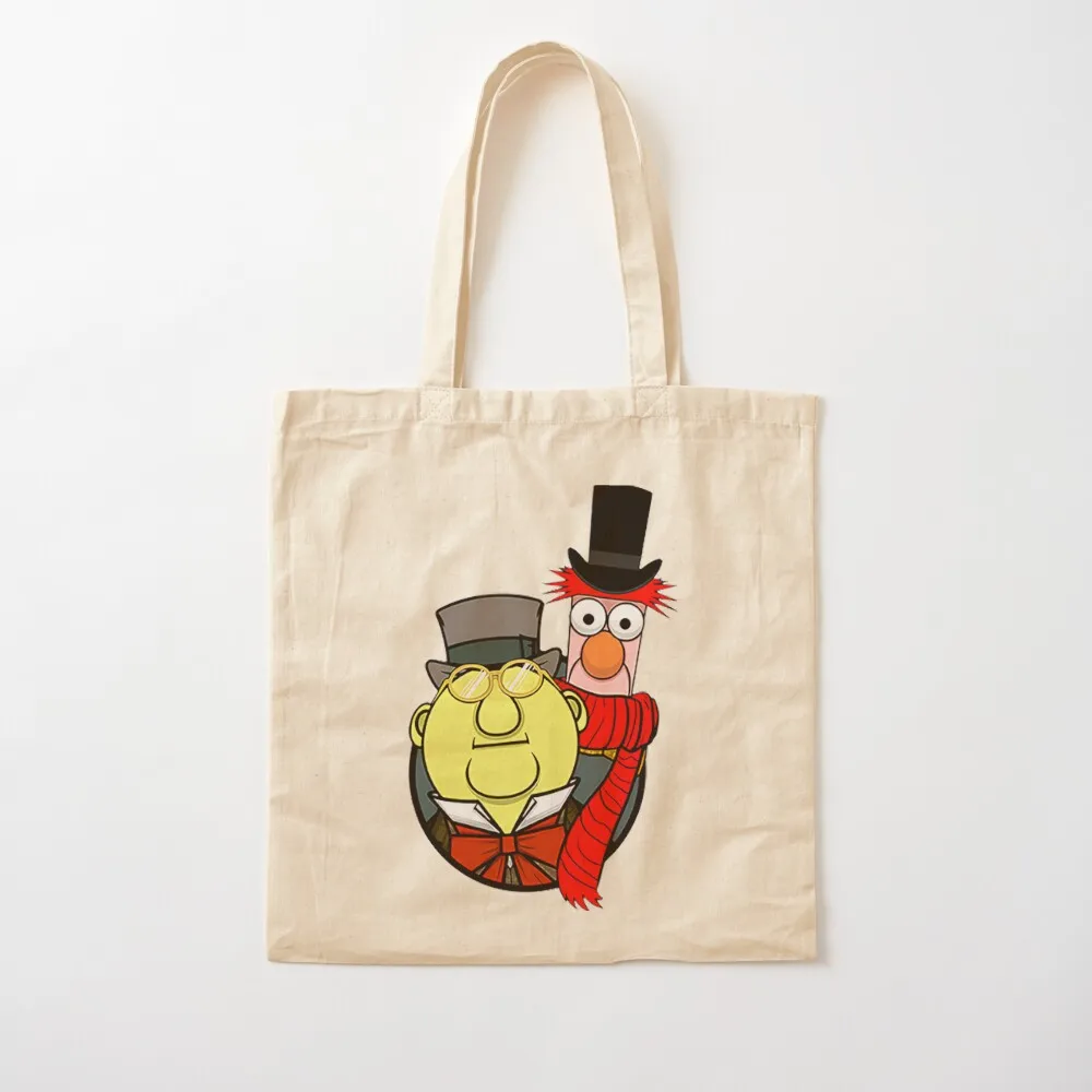 Muppets Christmas Carol - Bunsen Honeydew and Beaker Tote Bag حقيبة تسوق نسائية للمتسوقين