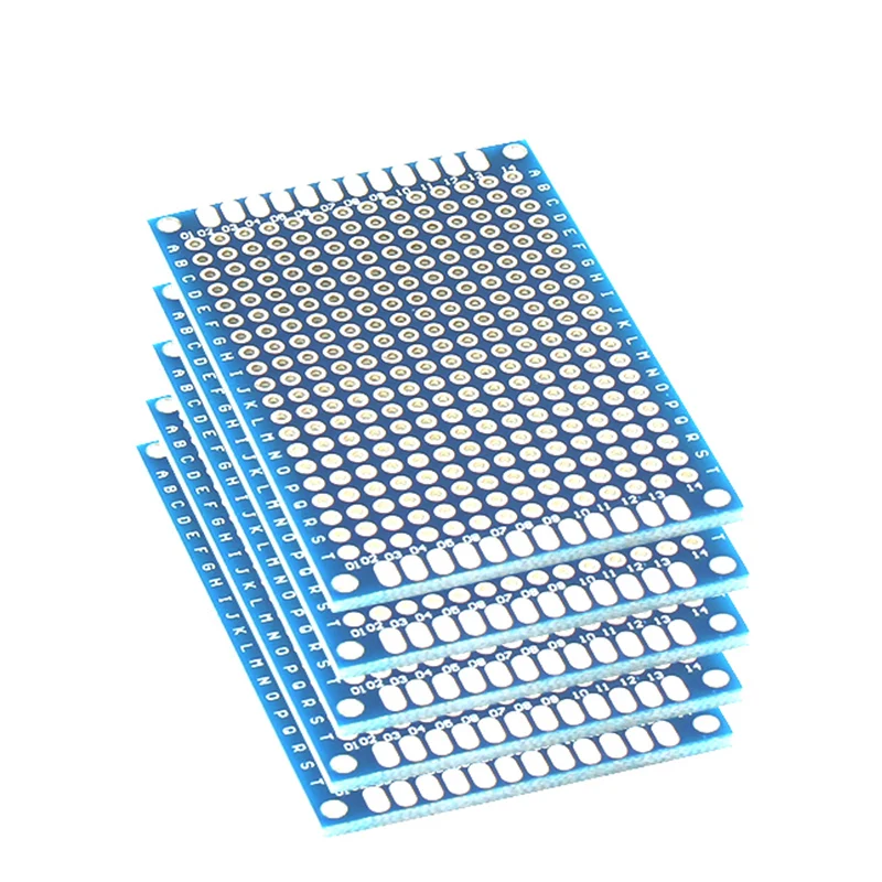 10pcs/lot 4x6cm Double Side Copper Prototype PCB 4*6cm Universal Board Experimental Development Plate 40*60 mm Soldering Board