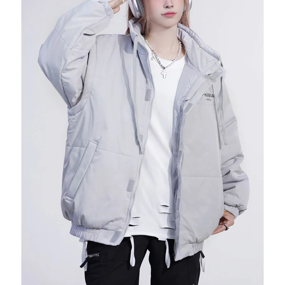 Sleeves women's same cotton-padded clothes women's winter fashion thickened warm cotton-padded couple's vest jackets tide