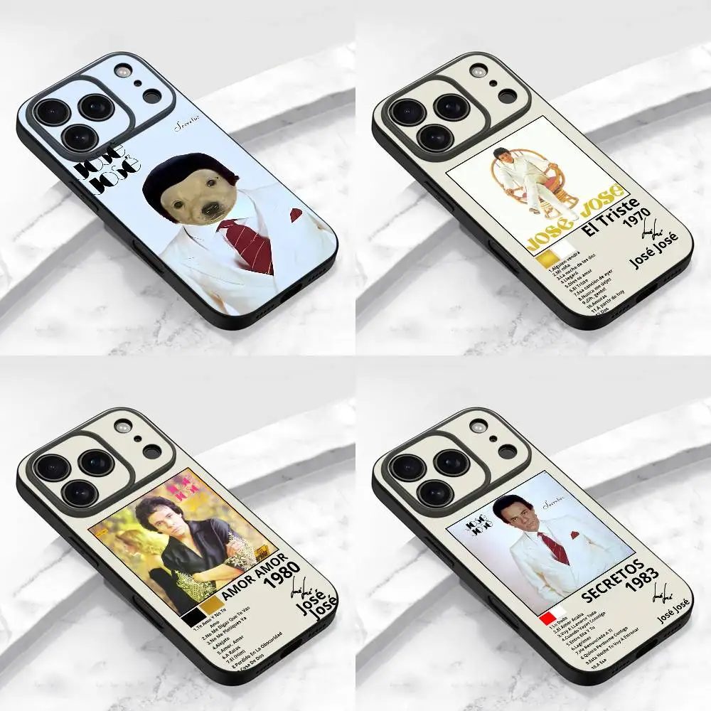 

J-Jose J-Jose Secretos Phone Case For iPhone 17,16,15,14,13,12,11,Pro,Max,Plus,E,Air,Mini Protective Black Cover